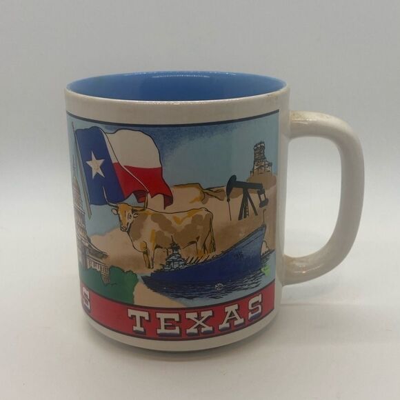 Vintage Texas Tourism Mug - Lone Star Mug - Picture 4 of 5